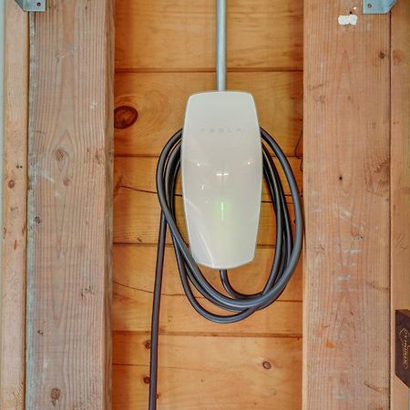 Luxury Log Cabin With Ev Charger And Mtn Views! Blairstown Exterior photo